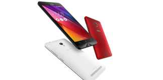 Asus Zenfone Go Front and Back View