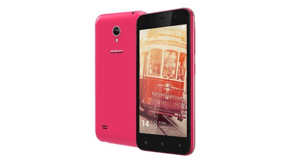 Gionee Pioneer P3S Front and Back View Gionee Pioneer P3S Front and Back View