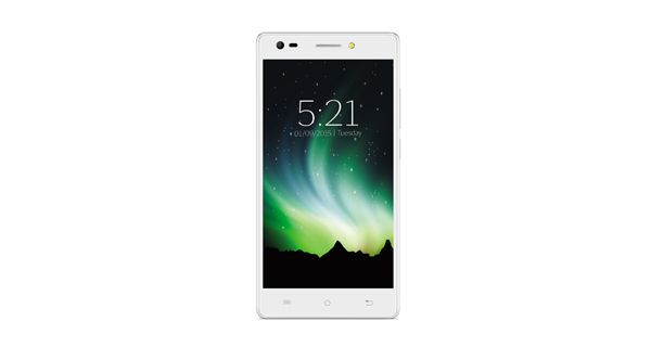 Lava Pixel V2 Front View White Color Lava Pixel V2 Front View White Color