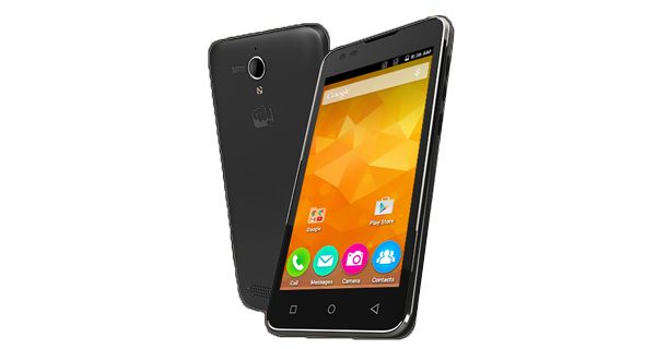 Micromax Canvas Blaze 4G Q400 Front and Back View Micromax Canvas Blaze 4G Q400 Front and Back View