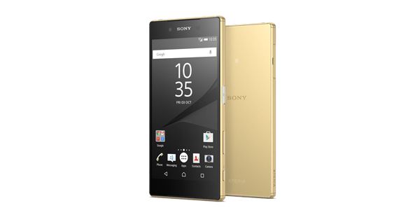 Sony Xperia Z5 Front and Back View Sony Xperia Z5 Front and Back View