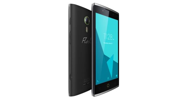 Alcatel One Touch Flash 2 Front and Side View Alcatel One Touch Flash 2 Front and Side View