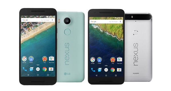 Google Nexus 5X and Nexus 6P Google Nexus 5X and Nexus 6P