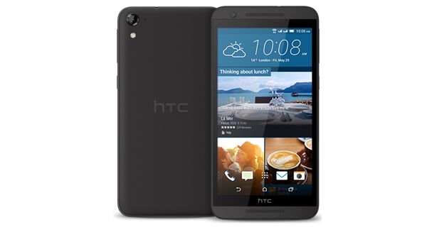 HTC One E9s Dual Sim Front and Back View HTC One E9s Dual Sim Front and Back View