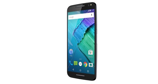 Motorola Moto X Style Front View Motorola Moto X Style Front View