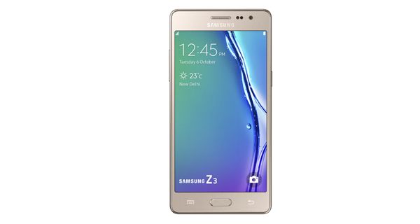 Samsung Z3 Front View Samsung Z3 Front View