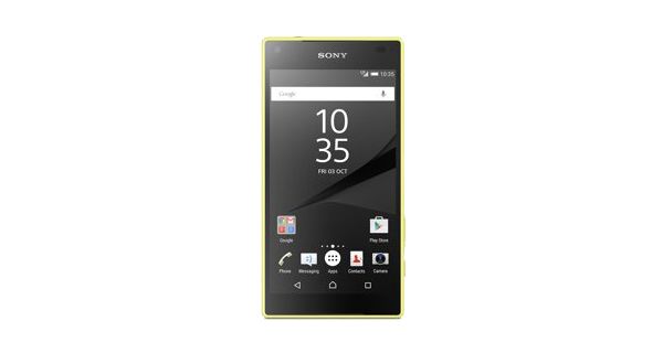 Sony Xperia Z5 Dual Front View
