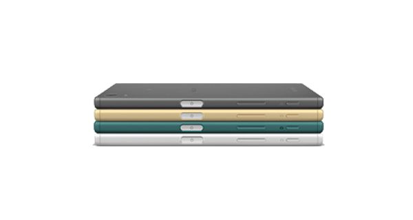 Sony Xperia Z5 Dual Top and Side View Sony Xperia Z5 Dual Top and Side View