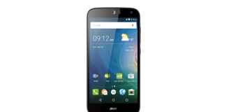 Acer Liquid Z630s Front View
