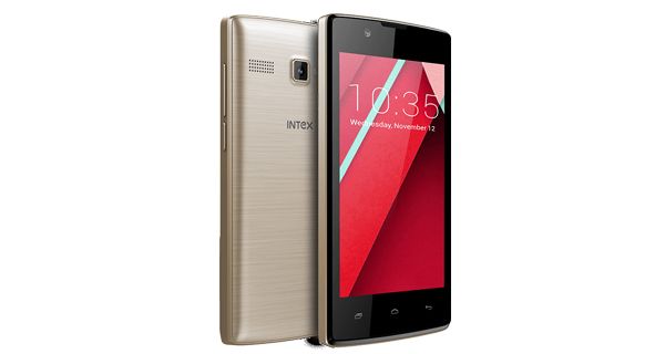 Intex Aqua 3G NS Front and Back View