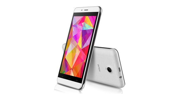 Intex Aqua Q7 Front and Back View Intex Aqua Q7 Front and Back View