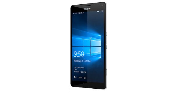 Microsoft Lumia 950 XL Front View