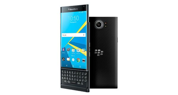 BlackBerry Priv Front and Back