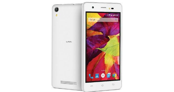 Lava P7 Front and Back