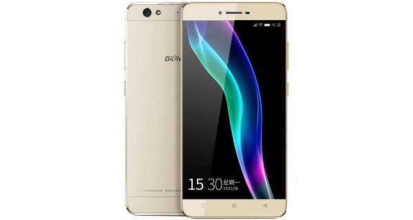 Gionee S6 Front and Back