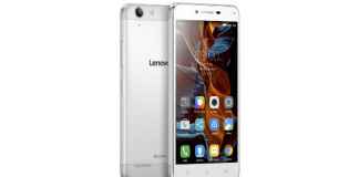 Lenovo Vibe K5 Plus Front and Back