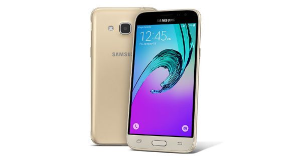 Samsung Galaxy J3 2016 Front and Back