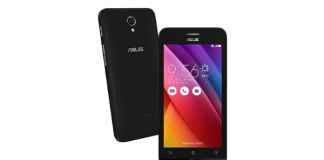 Asus Zenfone Go 4.5 2nd gen Front and Back