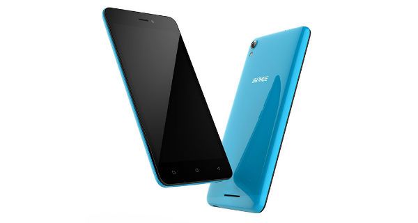 Gionee P5 Mini Front and Back Gionee P5 Mini Front and Back