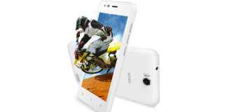 Intex Aqua 4.5 Pro Front and Back