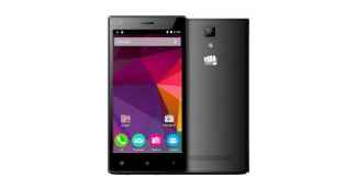 Micromax Canvas xp 4G Front and Back