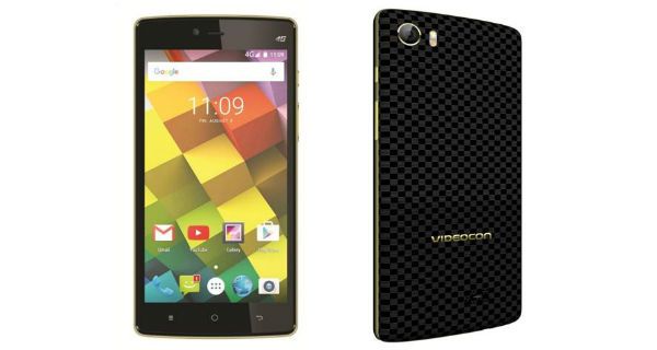 Videocon Cube 3 Front and Back Videocon Cube 3 Front and Back
