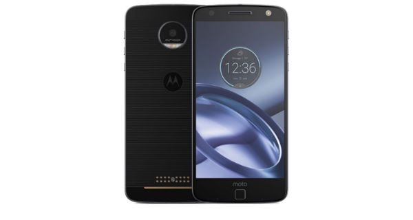 Motorola Moto Z Front and Back Motorola Moto Z Front and Back