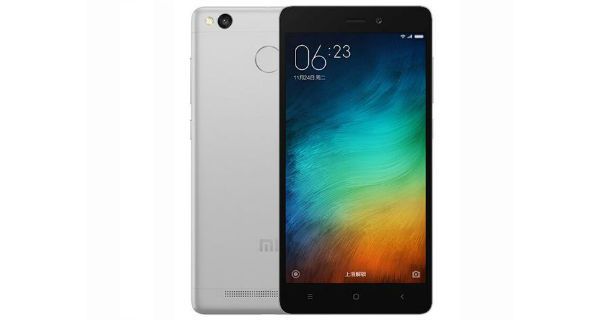 Xiaomi Redmi 3S Plus Front and Back