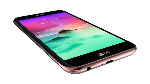 LG K10 2017 sideview LG K10 2017 sideview