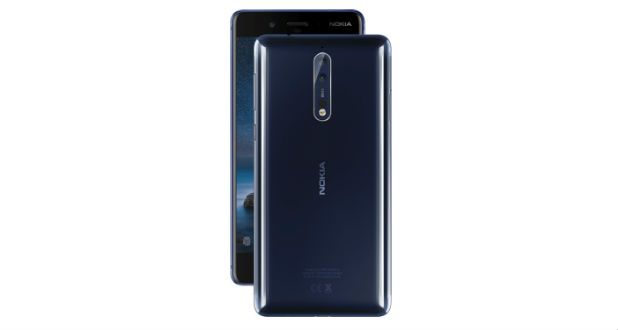Nokia 8 back