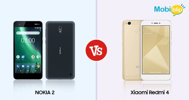 Nokia 2 vs Xiaomi Redmi 4 Nokia 2 vs Xiaomi Redmi 4