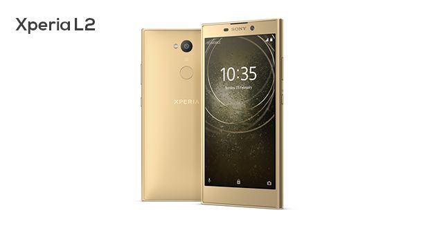 Sony Xperia L2 With Wide-Angle Selfie Camera Launched