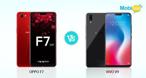 Vivo V9 Vs Oppo F7