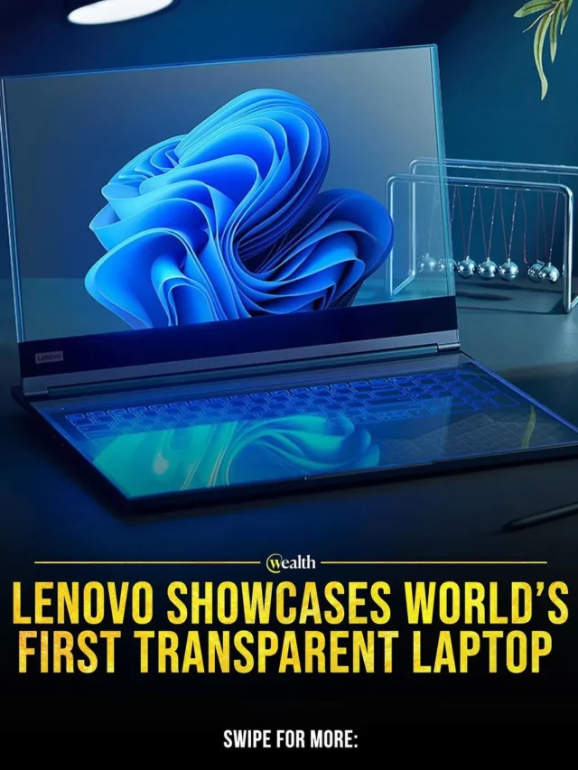 Lenovo Unveils Futuristic ThinkBook Transparent Laptop at MWC 2024