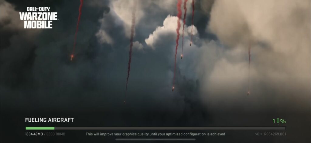 call of duty warzone mobile finalizing install
