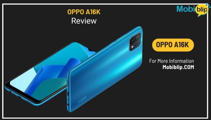 Oppo A16k - Budget Smartphone with Large Display Oppo-A16k